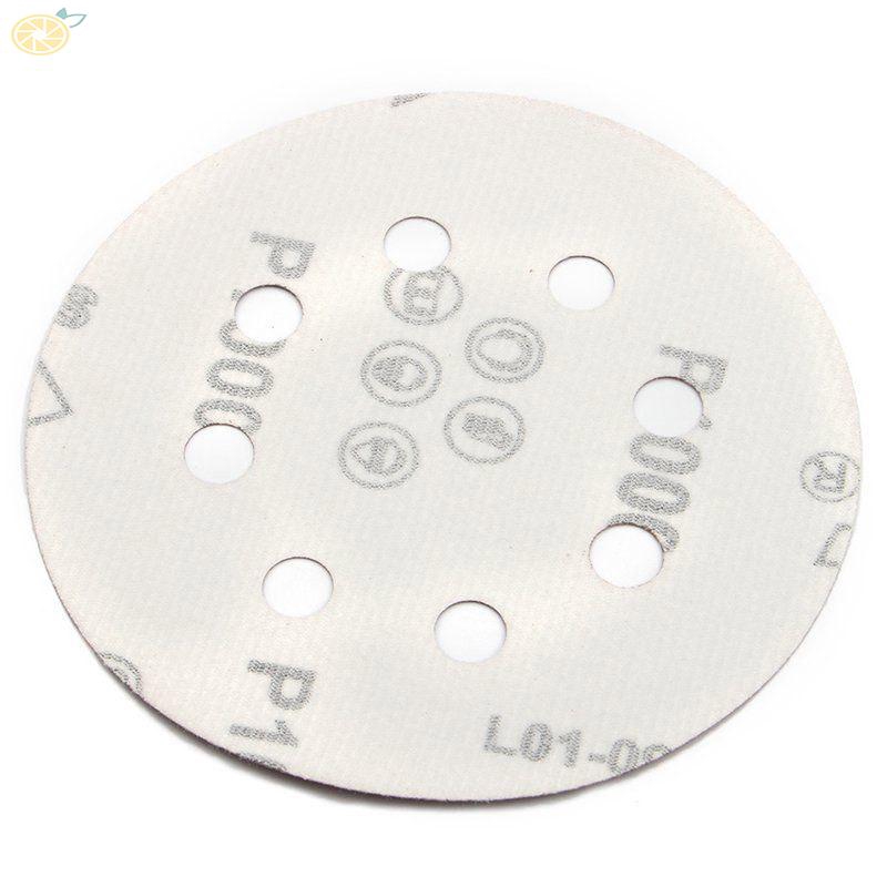 Bộ 25 đĩa nhám 8 lỗ 125mm 600-2000 Grit