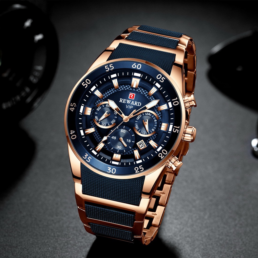 Đồng Hồ Thể Thao Chronograph Nam Chống Nước Cao Cấp