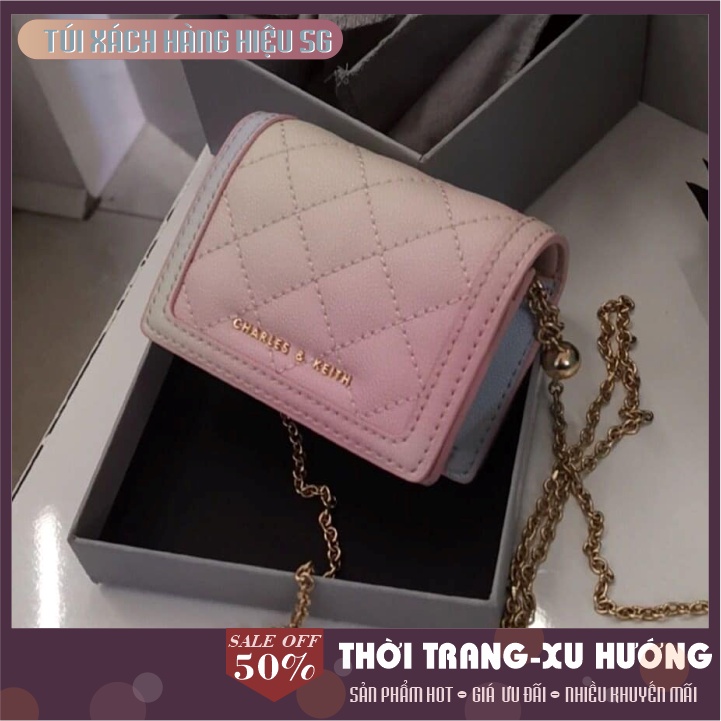 Ví CnK Mini Có Dây Đeo Vô Cùng Dễ Thương Cho Bạn Gái Điệu Đà Dạo Phố DC5002