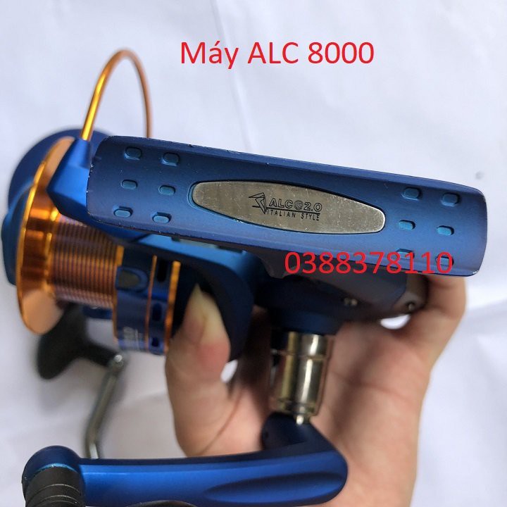 Máy Câu Cá ALC 8000 Tặng Kèm Cối Phụ Và Tay Quay - MD 14