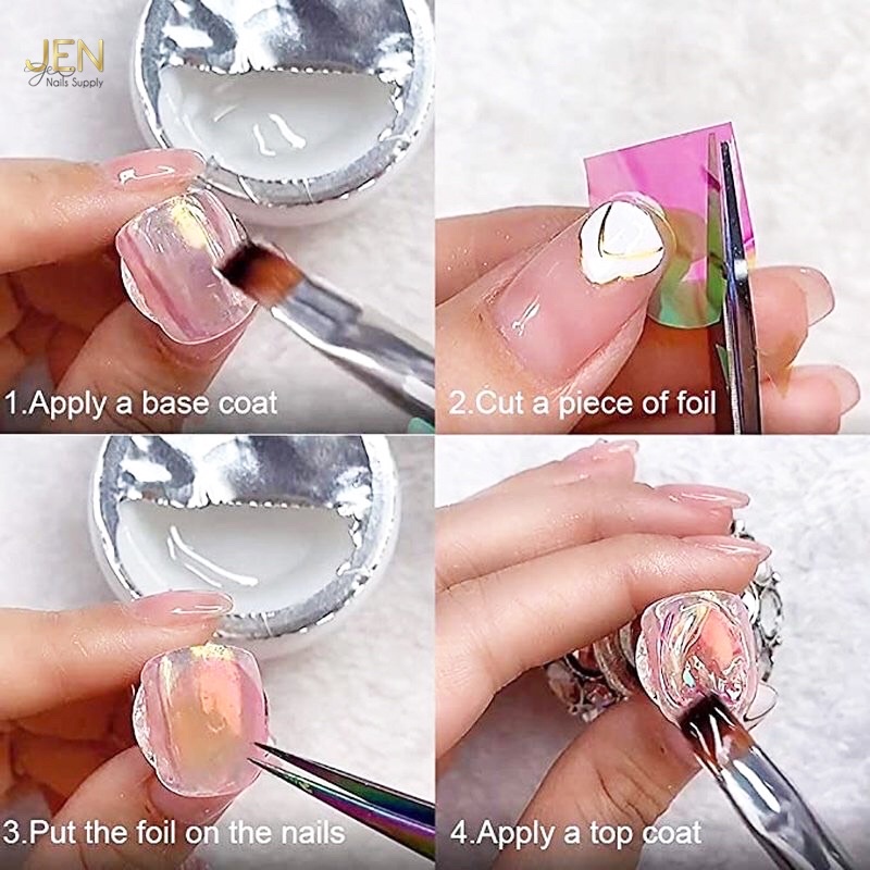 Giấy thuỷ tinh nail-giấy bóng kính