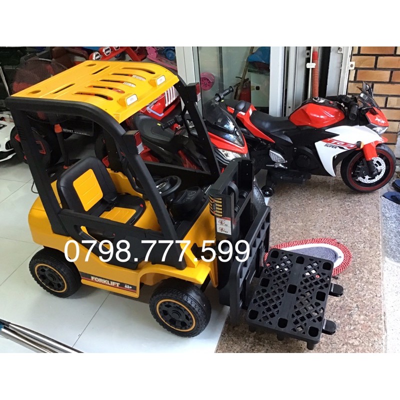 Xe điện trẻ em mẫu xe nâng