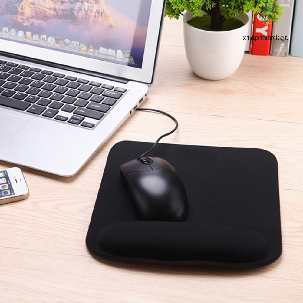 LOP_Anti-slip Soft Sponge Mat Gaming Mouse Pad Cushion with Wrist Rest PC Accessory