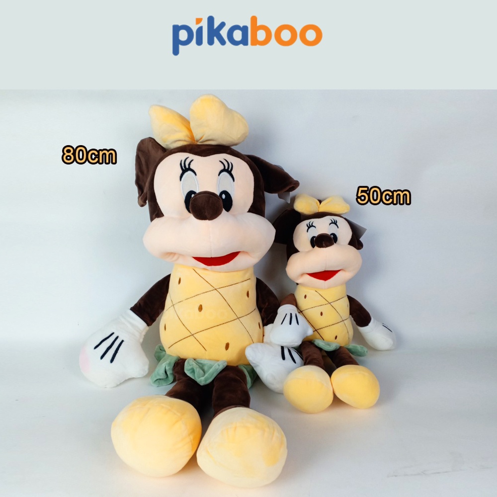 (Summer Sale 50%) Gấu bông chuột Mickey cosplay quả dứa cao cấp Pikaboo vải cotton nhung mềm mịn nhồi bông 3D tinh khiết