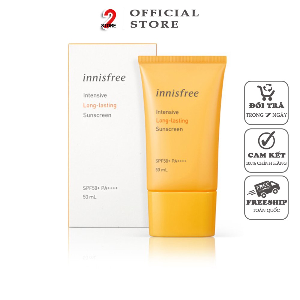 Kem Chống Nắng☀️Kem Chống Nắng Innisfree Intensive Sunscreen SPF50+ PA++++ 50ml