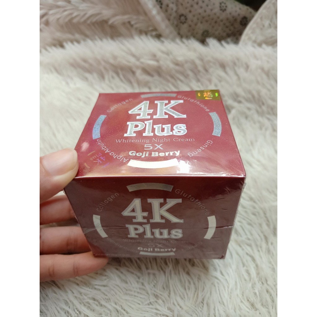 KEM 4K PLUS ĐỎ CHUẨN THÁI LAN -TẶNG XÀ PHÒNG THÁI LAN CAO CẤP