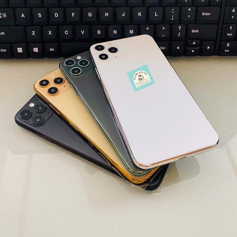 Mô Hình 11Pro, 11Promax Màu Trắng, Đen, Vàng, Xanh Cực Đẹp. Mô Hình Điện Thoại Trưng Bày