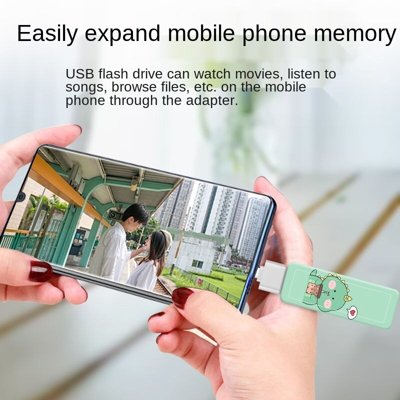 Usb 64g 64g Hình Dáng Sáng Tạo Dễ Thương Dành Cho Xe Ô Tô