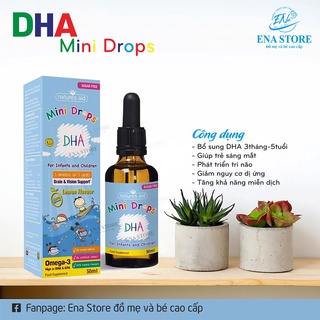 DHA mini drops của Anh dạng giọt cho bé