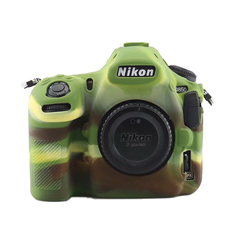 Vỏ Silicon Bảo Vệ Thân Máy Ảnh Nikon D850 D750 D810 D820 D800
