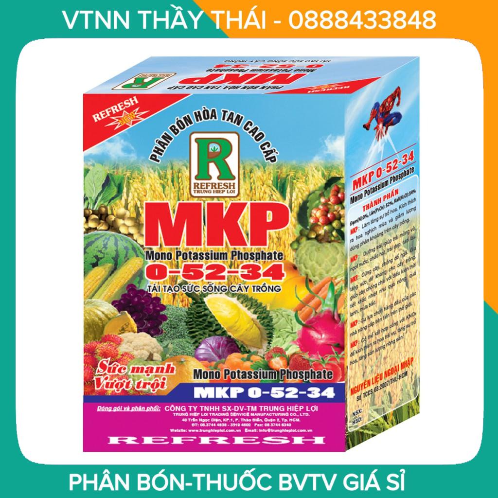 [FREESHIP-CHÍNH HÃNG] Phân bón lá MKP 0-52-34, 1KG, SPC-MKP Sài gò, MKP TRUNG HIỆP LỢI, ra hoa nghịch mùa, tăng trổ hoa