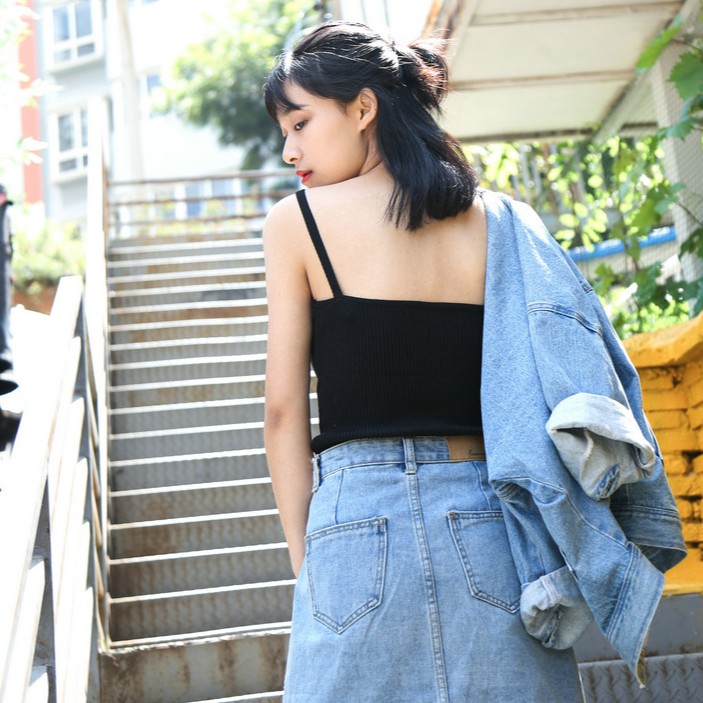 Áo sát nách phối ren kiểu dáng thời trang | BigBuy360 - bigbuy360.vn