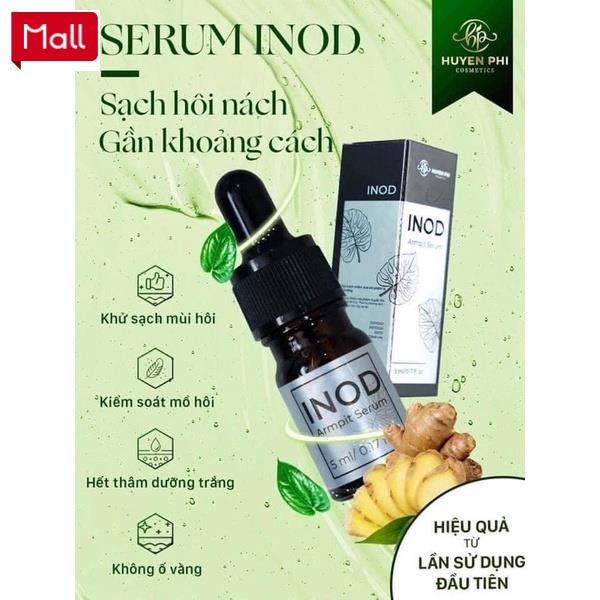 Serum Hôi Nách INOD Huyền Phi - GIảm Hôi Nách, Hôi Chân và Sáng Da HN _Shopee Mall