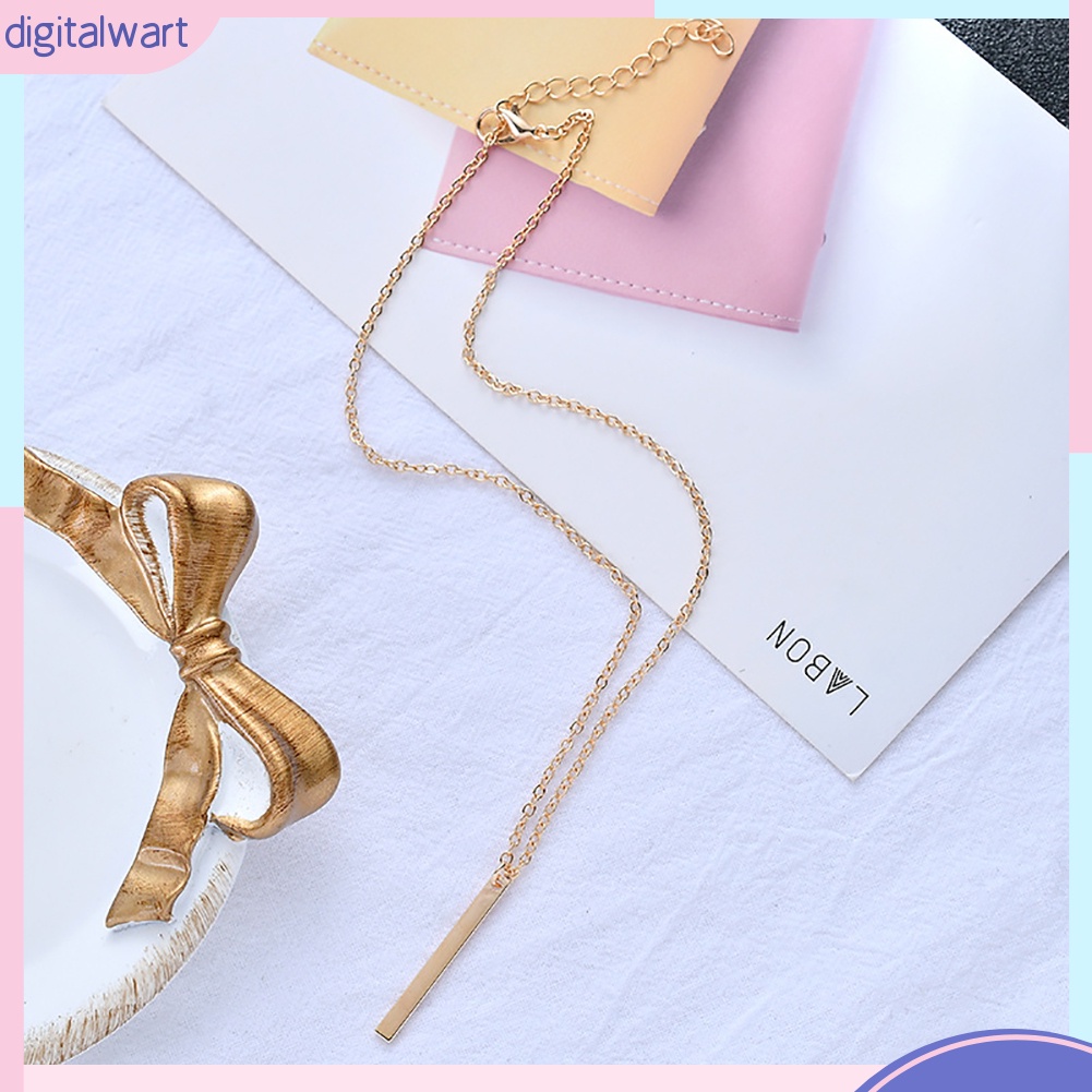 Dây chuyền hợp kim mạ vàng thiết kế đơn giản dễ thương cá tính dành cho nữ