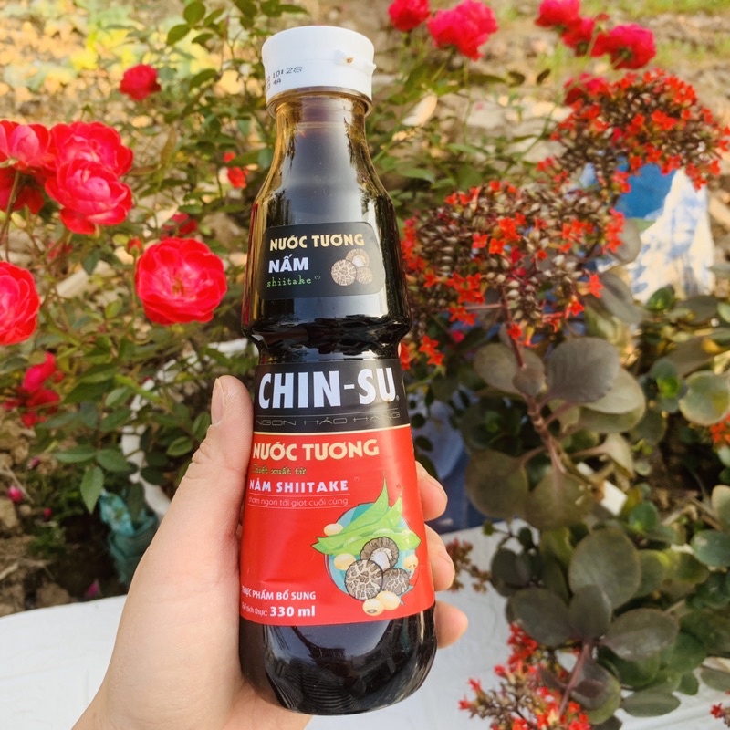 Nước Tương Chin-Su Tỏi Ớt 330ml cay và không cay