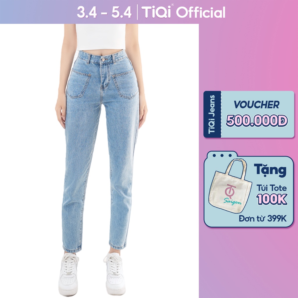 Quần jean baggy túi kiểu TiQi Jeans B1-167