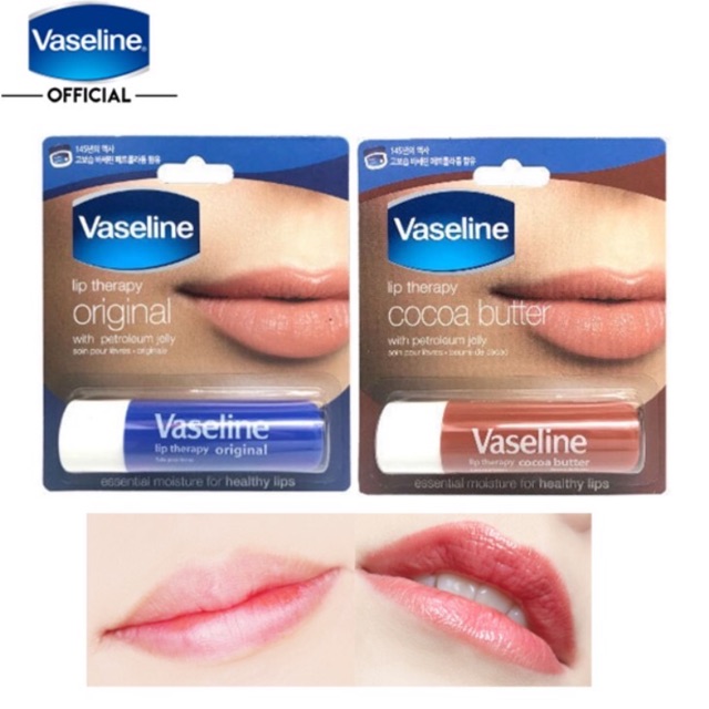 Son Dưỡng Môi Mềm Mại Vaseline Lip Dạng Thỏi 4.8g