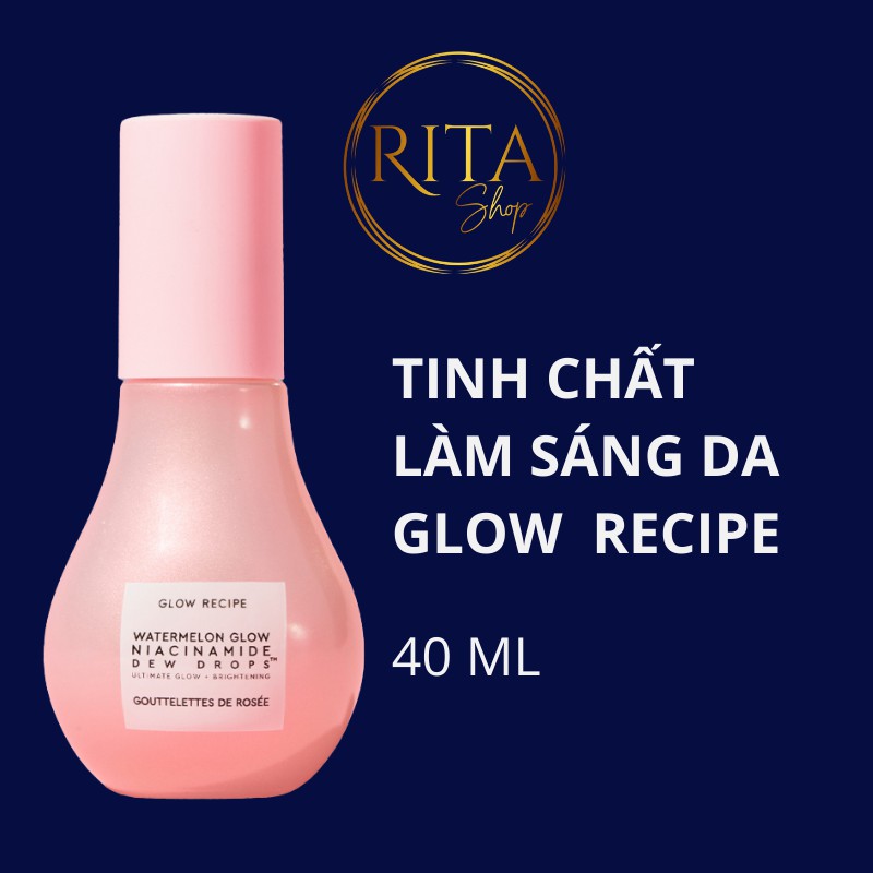 [BILL MỸ] Tinh chất làm sáng da Glow Recipe Watermelon Glow Niacinamide Dew Drops 40ml