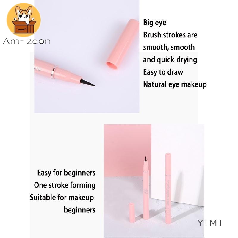 Bút Kẻ Mắt Dạng Lỏng Màu Đen Không Thấm Nước Và Mồ Hôi Lâu Trôi