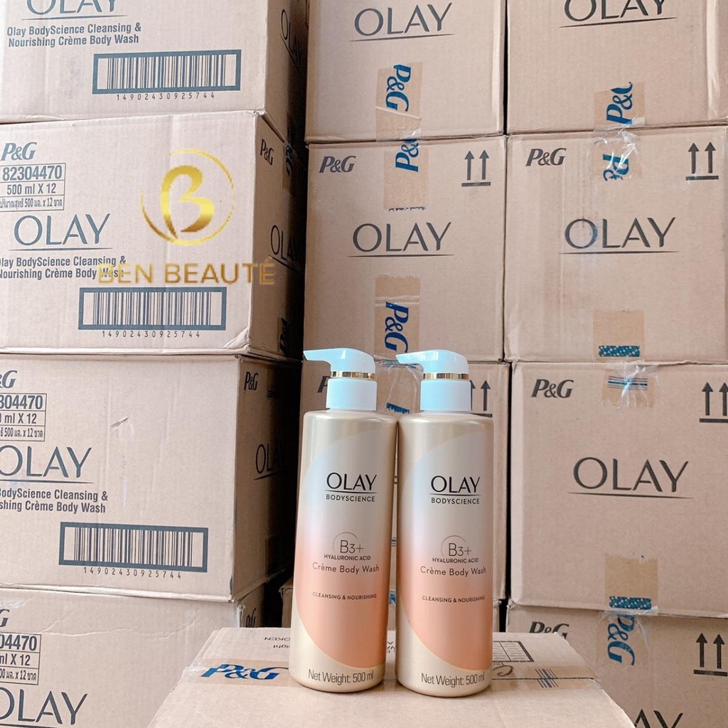 Sữa Tắm OLAY B3+ Creme Body Wash 500ml