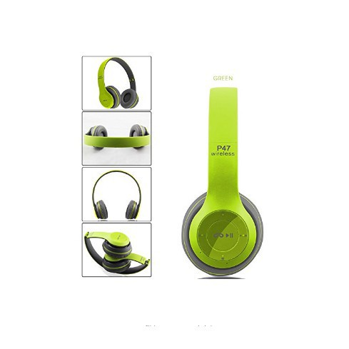 Tai Nghe Không Dây Kết Nối Bluetooth P47 Có Khe Cắm Thẻ Nhớ_Âm Thanh Đỉnh Cao