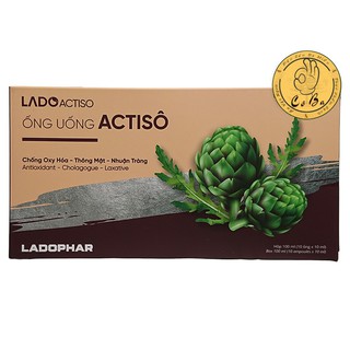 1 HỘP ỐNG UỐNG ATISO 2020 LADOPHAR