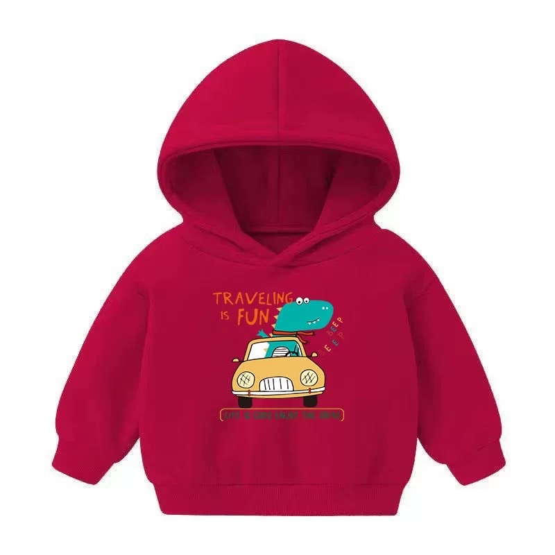 Áo hoodie nỉ bông cho bé