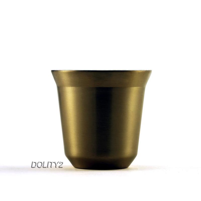 Set 2 Cốc Cà Phê Cách Nhiệt Bằng Thép Không Gỉ