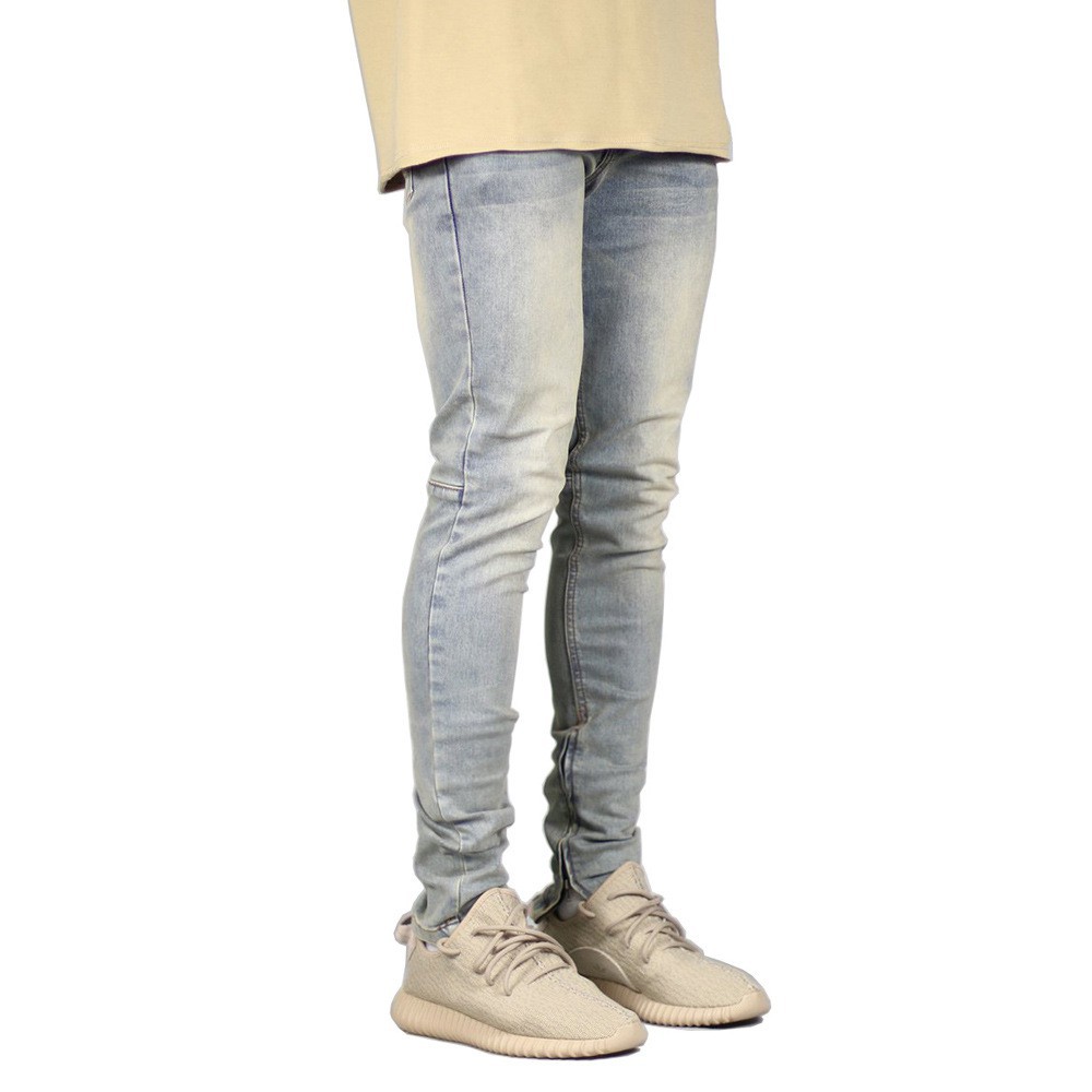 [Mã SKAMAP6 giảm 8% TỐI ĐA 50K đơn250K] QUẦN JEAN ZIP FOXSEVENTY TRƠN MÀU ĐẸP CAO CẤP DÁNG ÔM CHÂT CO DÃN | BigBuy360 - bigbuy360.vn