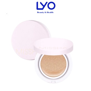 Phấn nước Magic Cushion cover lasting Missha màu hồng.