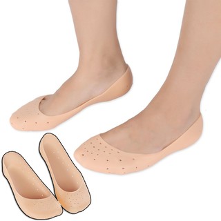 👟 Vớ tất silicon nguyên bàn chân màu cam 👟 Muasamhot1208