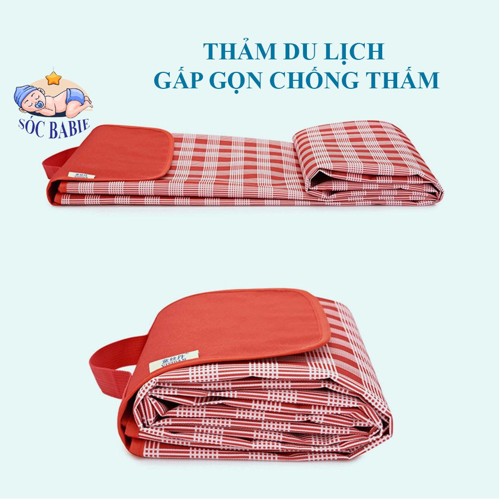 Thảm Du Lịch -  Dã Ngoại - Picnic Chống Thấm Cao Cấp Gấp Gọn | BigBuy360 - bigbuy360.vn