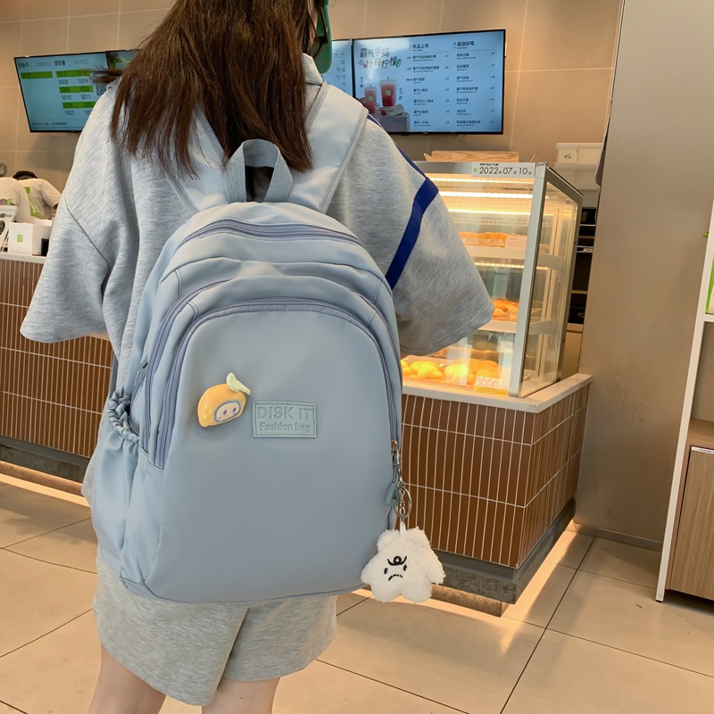 Balo PRETTYZYS sức chứa lớn 14 inch phong cách Hàn Quốc 2022 cho nữ