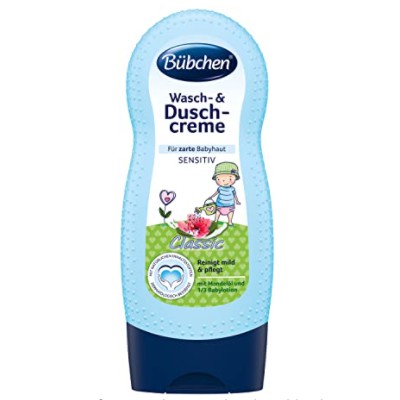 Sữa tắm gội cho bé Bubchen Tomlige Đức đủ hương (230ml)