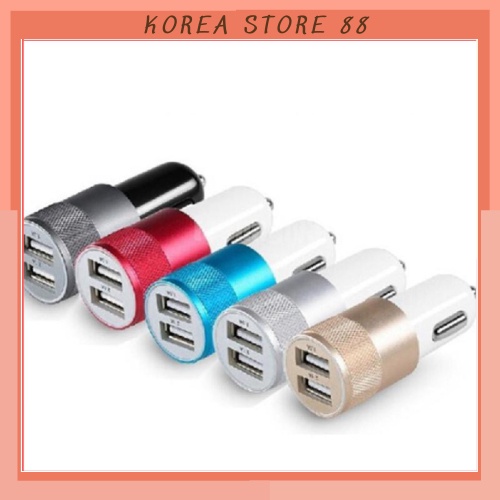 Đầu Sạc 2 Cổng USB Đa Chức Năng Trên Ô Tô 88154 KOREA STORE 88