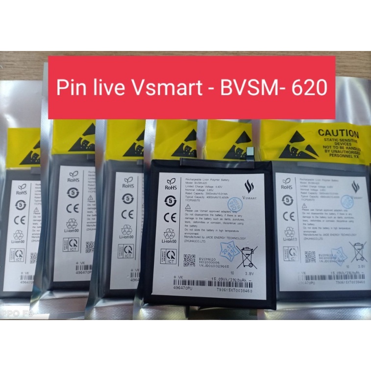 Pin Vsmart Live - BVSM - V620A