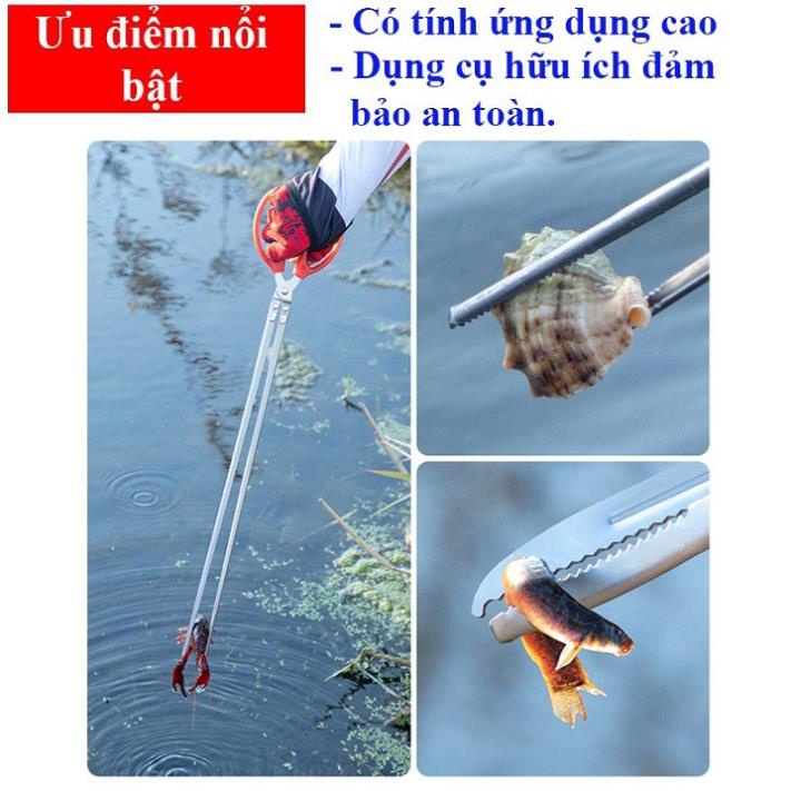 Kẹp Bắt Lươn Rắn Hải Sản Cua Ghẹ Tôm Hùm Chuyên Dụng Tiện Lợi DCC3 đồ câu FISHING_HD