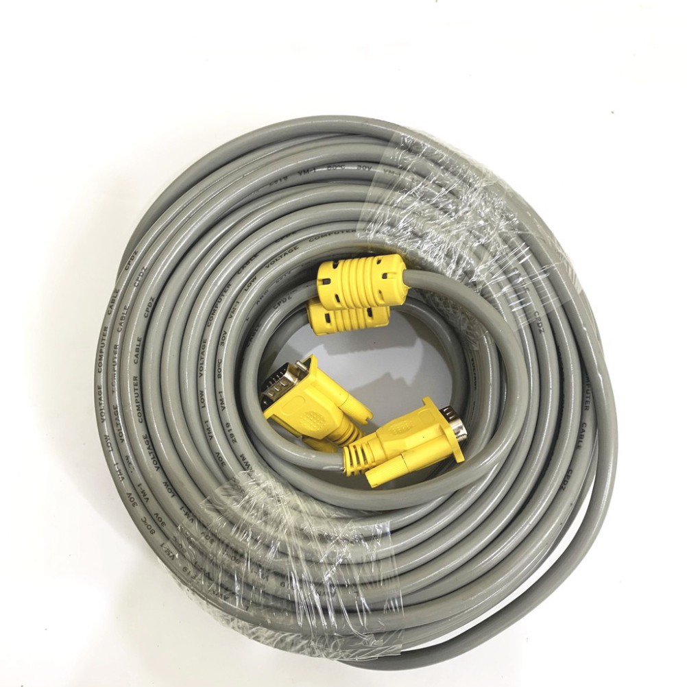 Dây VGA chính hãng (Xả Kho) DÂY VGA 30m XÁM ARIGATO  ĐẢM BẢO CHẤT LƯỢNG Shop congngheso23 | BigBuy360 - bigbuy360.vn