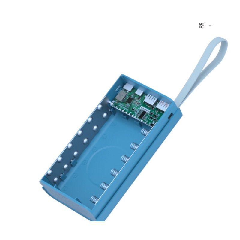 Box 12 pin 18650 không dây sạc nhanh 3.0