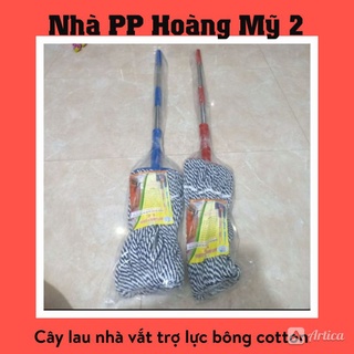 Tension Mop - Bông Tăm Bông - Tay Cầm Inox