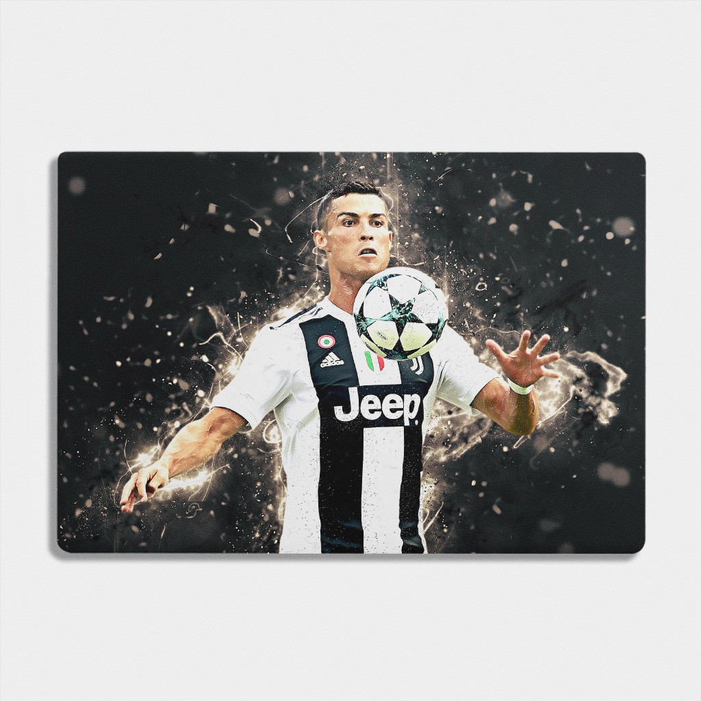 Bộ skin dán laptop mẫu CR7 / Có mẫu decal dán cho tất cả các hãng máy tính