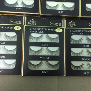 Mi giả lông chồn 3D nhiều số hót