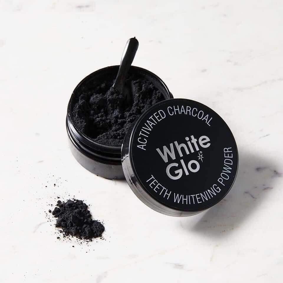 Bột Than Hoạt Tính White Glo Làm Trắng Răng Tẩy Sạch Mảng Bám Đem Lại Hơi Thở Thơm Mát