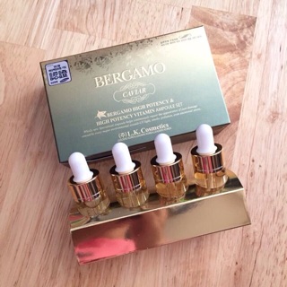 Serum Bergamo Caviar- trứng cá Hồi Hàn Quốc