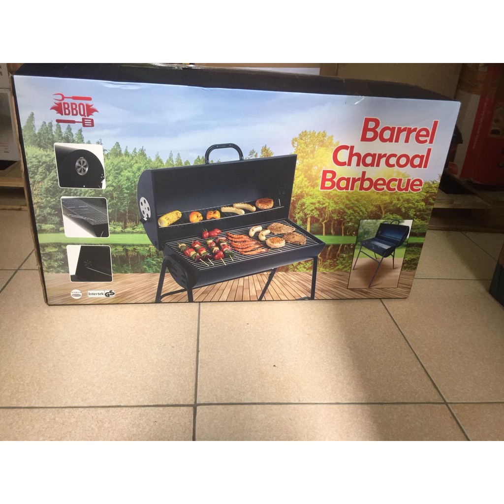 Bếp nướng ngoài trời Barrel Charcoal Barbecue