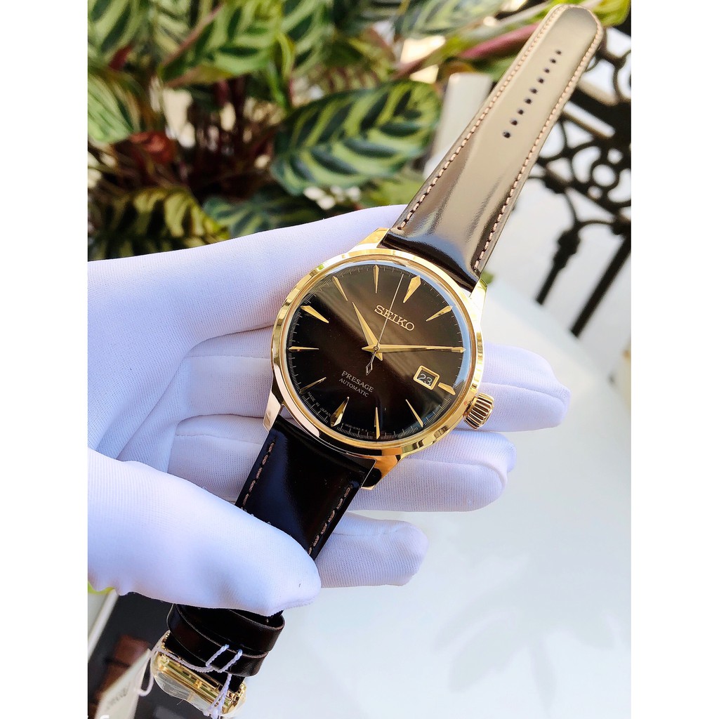 Đồng hồ nam Seiko Presage Cocktail Limited Edition SRPD36J1 - Mệnh Kim và Hỏa