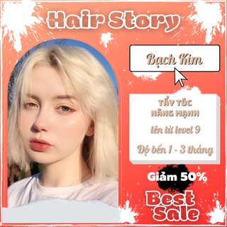 Thuốc Nhuộm Tóc Màu Bạch Kim cần Tẩy | Hairstory, Hairstorys