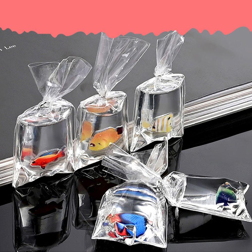 Set 2 Mặt Vòng cổ / Bông Tai DIY Dạng Lỏng Mô Phỏng Trang Sức Cho Nam Và Nữ