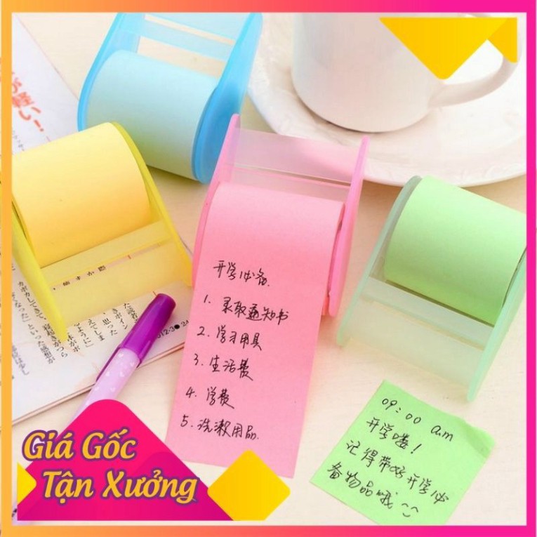 [Hàng Loại 1] [XẢ KHO_FREESHIP]  <Ảnh Thật Shop Chụp> Giấy Note Cuộn Mini Tiện Dụng - Văn Phòng Phẩm Sáng Tạo