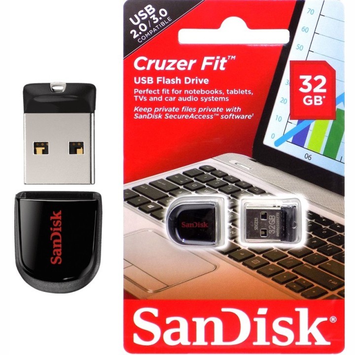 USB SANDISK CZ33 4GB 8GB 16GB 32GB. VI TÍNH QUỐC DUY